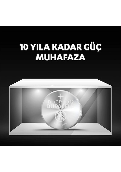 Duracell DL/CR 2032 3 V Lityum Pil 2 x 2'li Duracell DL/CR 2032 3 V Lityum Pil 2 x 2'li
