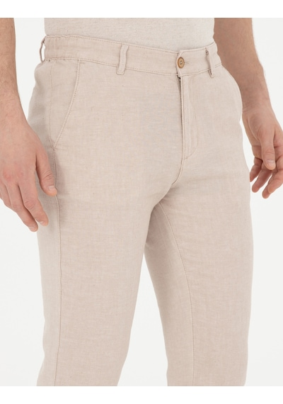 Pierre Cardin Erkek Bej Pantolon Kanvas-chino 50284261-vr011 Bej