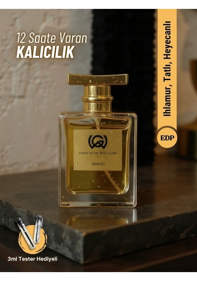 Sirayet Erkek Yazlık Parfüm Güçlü Kalıcı Yayılımlı Ihlamur Çiçeği, Bal, Yasemin Çiçeksi