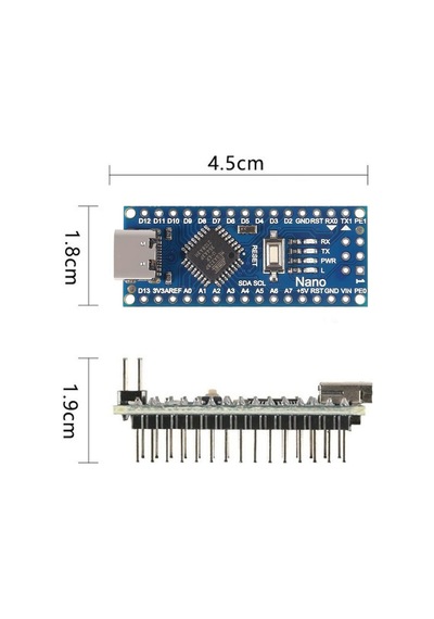 Nano V3.0 Atmega328p Micro-usb
