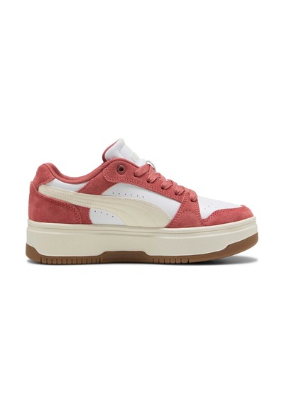 Puma Rebound Femme Low Suede Kadın Ayakkabı 402593 04 Beyaz