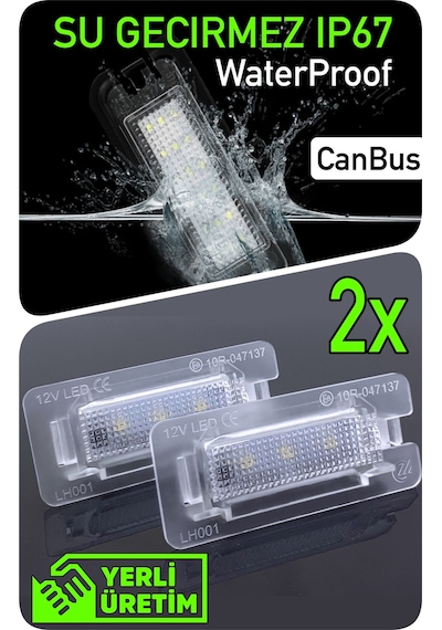 Volkswagen Vw Passat Cc 2008-2012 Canbus Led Plaka Aydınlatma Ledi Lambası