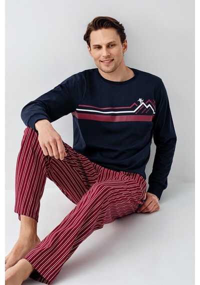 Rolypoly Erkek Lacivert Pijama Takımı Rp3648-s-v2 Lacivert