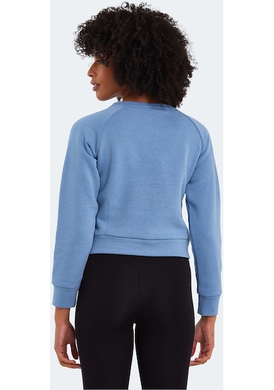 Slazenger KAITO IN Kadın Sweatshirt Mavi