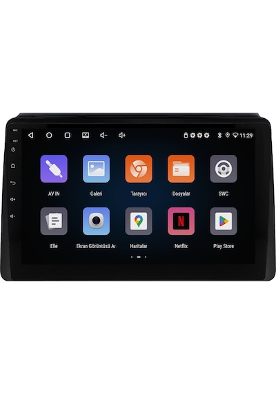 Dacia Duster Android Multimedya Sistemi 2018-2024 Crv-4608xr
