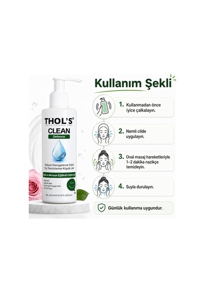 Tr S Tb4 Sivilce Karşıtı Ve Sebum Dengeleyici Yüz Temizleme Jeli - Salisilik Asit & Kaolin Kil 200 Ml