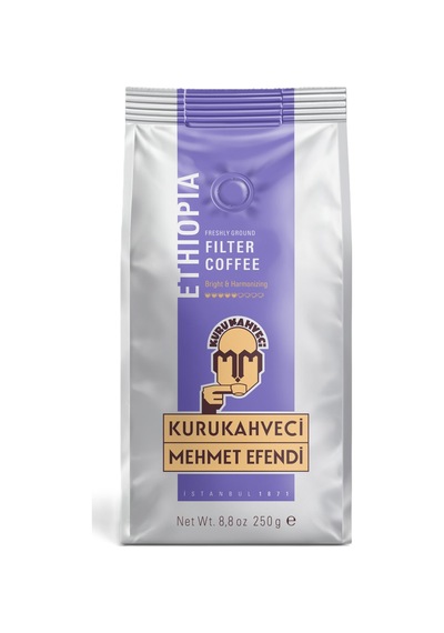 Kurukahveci Mehmet Efendi Ethiopian Filtre Kahve 250 G - 6 Adet Tarı