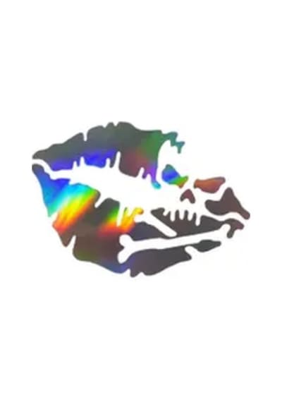 Dudak Yeni Süper Hologram Oto Sticker