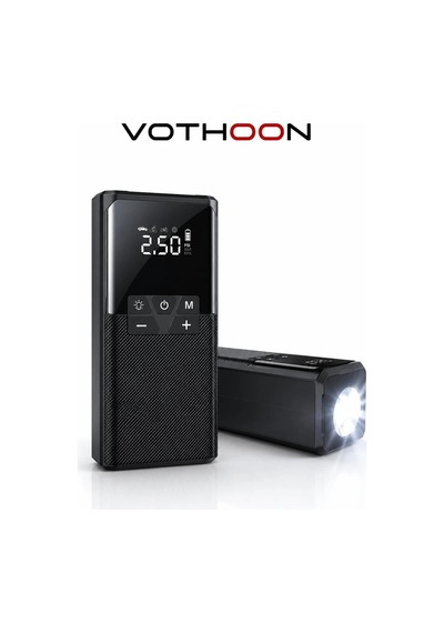 Vothoon12000 Mah Akıllı Akü Takviye Ve Dijital Hava Pompası Akım Korumalı Aklby-bsva58