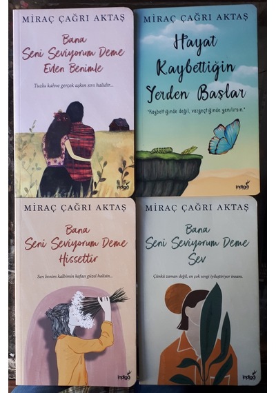 Miraç Çağrı Aktaş 4 Kitaplık Seri