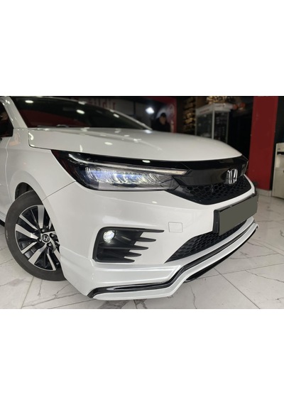 Honda City Ön Ek Karlık Plastik Mat Siyah 2022 2023 2024 2025 Karlık+bodykit+ek