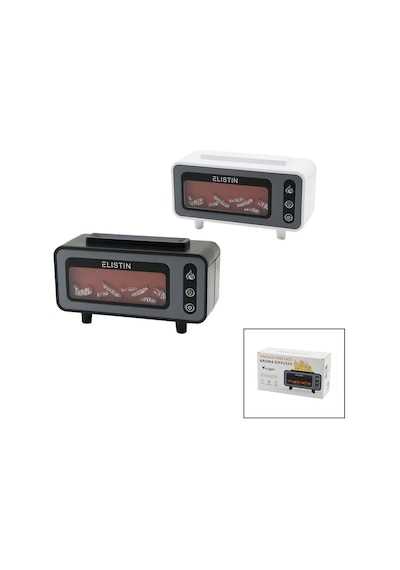 Alaska Elıstın Sdr-h008 Hava Nemlendirici 4.5w 200ml Işıklı Usb Şarjlı Mini Şömine Buhar Makine