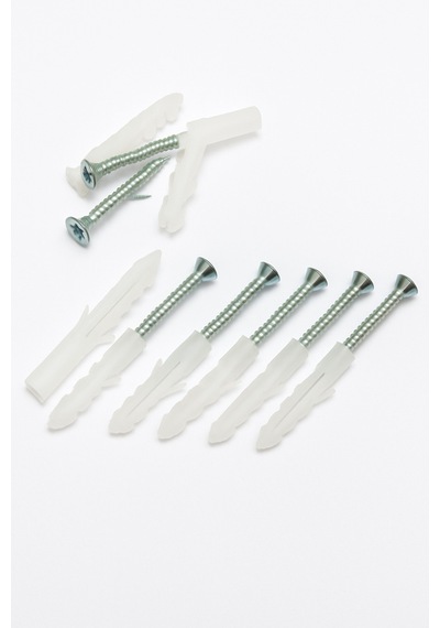 7mm Plastik Dübel + Vida Seti 50 Adet