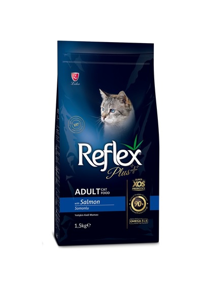 Reflex Plus Somonlu Yetişkin Kedi Maması 1.5 Kg
