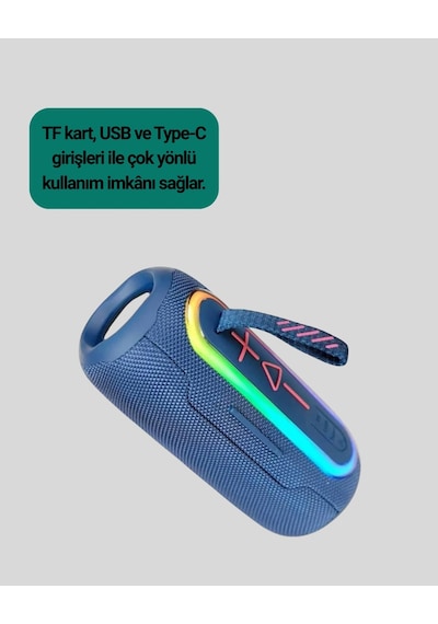 Hubrendy Tekno Dış Mekan Kullanıma Uygun Su Geçirmez Hoparlör