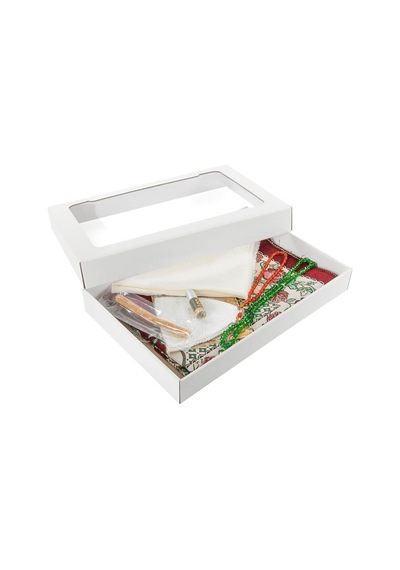 Ramazana Özel Set 43 - Seccade - Örtü - Esans - Takke - Tesbih -