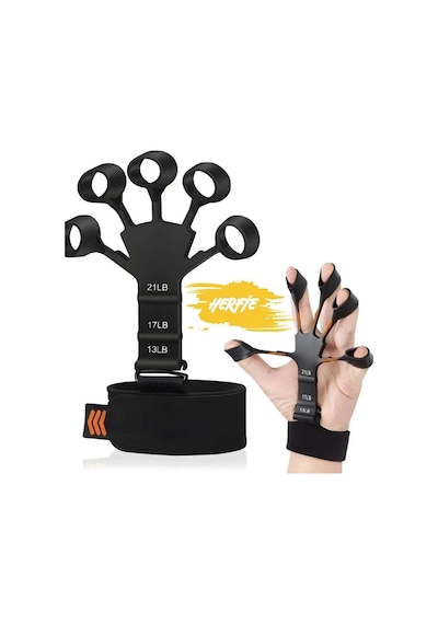 Silikon Avuç Sıkma Topu Kavrama Kuvveti Direnç Aparatı Tırmanış Antrenmanı Beyaz
