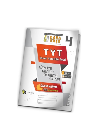 2026 TYT ÖSYM Arşivi Karma Kara Kutu Çıkmış Soru Türkiye Geneli D. Çözümlü Deneme 10/4.Kitapçık