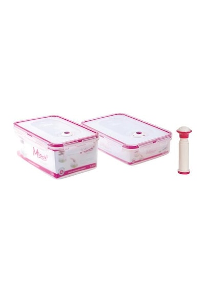 Moonstar Vakumlu Saklama Kabı 0.8 1.6 Lt. Pompa N11.25507