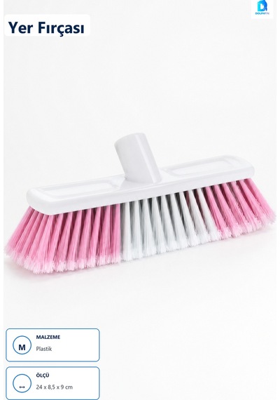 Yer Fırçası 17 Cm Çok Renkli Plastik