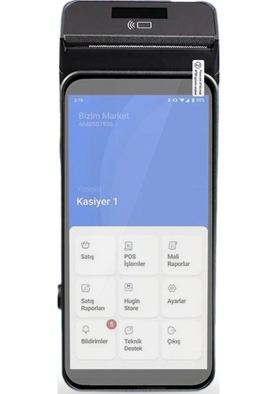 Hugin S1 Yazarkasa Pos 9h Nano Kırılmaz Cam - 10 Adet