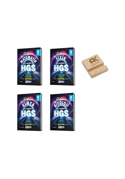 Kafa Dengi 9. Sınıf Hgs Matematik Fizik Kimya Ve Biyoloji Hızlı Gelişim Seti Tema Fasikül 4lü Set