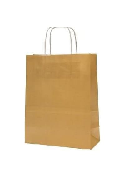 Kraft Çanta Gold 31X12X41 Büyük 25 Li