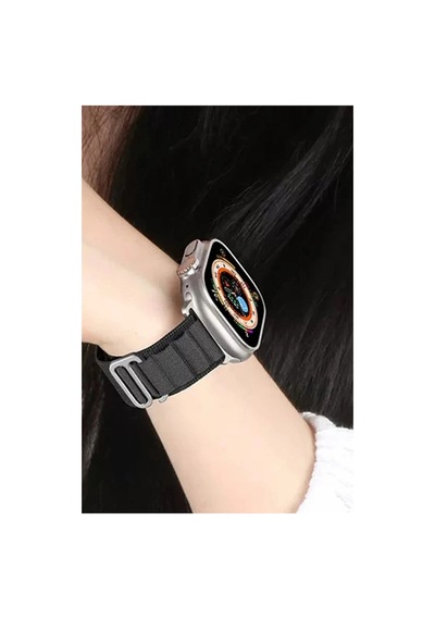 Watch Ultra 49mm Mountain Kordon Saat Değildir - Siyah-turuncu