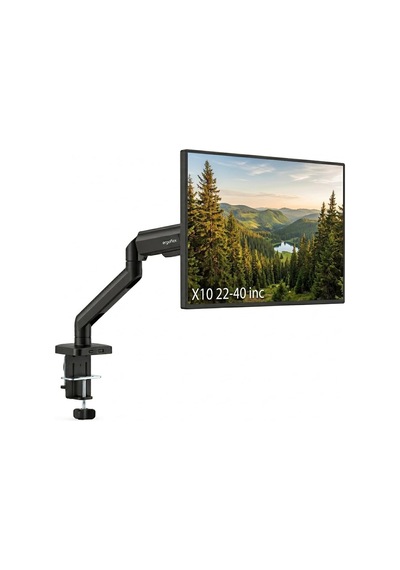 Ergoflex Ef X10 Siyah 22-40inch Uyumlu Amortisörlü 2-12 Kg Monitör Standı 2026 Versiyon Sku: Zeusb0bmz5rlc7