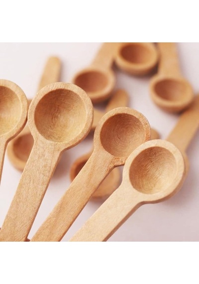 12 Adet Bambu Baharat Kaşık, Reçel Bal Kaşığı Doğal Ve Şık 12 Adet Baharat Ve Ölçek Kaşığı Seti - Mutfakta Estetik Ve Fonksiyonellik Bir Arada