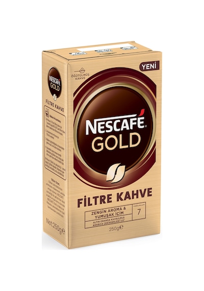 Gold Filtre Kahve 250 Gr 2 Adet Öğütülmüş