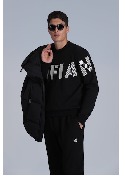 Lufian Todillo Erkek Sweatshirt - Siyah