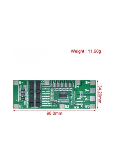 6s 40a Li-ion Pcb Bms