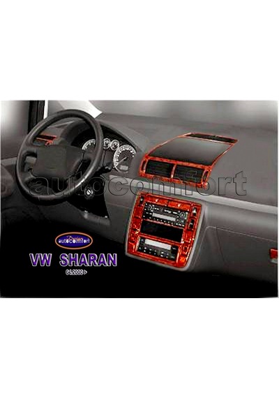 Volkswagen Sharan Konsol/Maun Kaplama 2000+ 25.Prç (522035261)