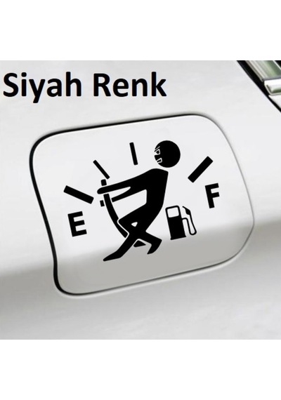 Araba Yakıt Deposu Kapağı Sticker (254605259)