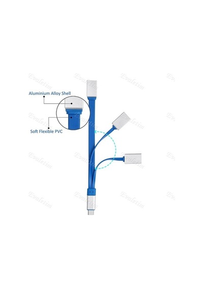 Type C To Usb 3.0 Çoklayıcı 3 Port Hub 4346A 3.1 Adaptör Çevirici