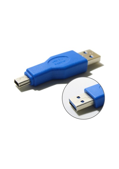 10 Pin Mini Usb 3.0 Erkek To Usb 3.0 Erkek Çevirici Dönüştürücü A