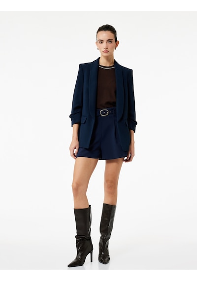 Koton Krep Kumaş Regular Fit Şal Yaka 3/4 Kollu Blazer Ceket Lacivert 6wak50014uw Lacivert Koton Krep Kumaş Regular Fit Şal Yaka 3/4 Kollu Blazer Ceket Lacivert 6wak50014uw Lacivert