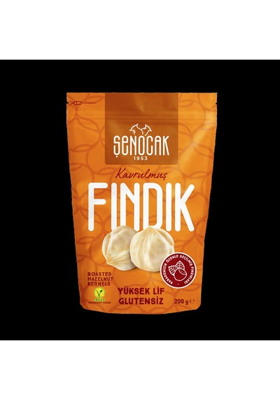 Kavrulmuş Fındık Paket 200G