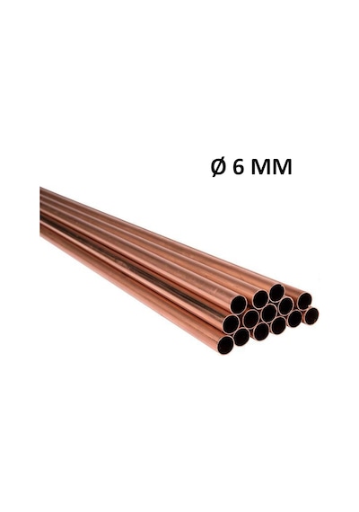 6 Mm Bakır Boru Saf Iç Çap 5 Mm 437678794