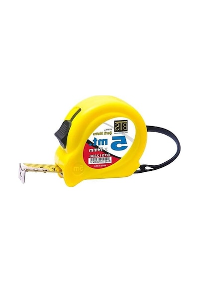 Şerit Metre, 19mm X 5m Boyutunda Ve Pratik Ölçüm İçin Tasarlandı 0.004 M - 0.032 M