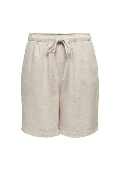 Only Onlsıesta Mw Pull-up Lın Bl Shorts Noos Kadın Gri Şort - 15333032
