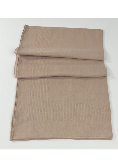 Miray Büyük Boy Pano Pamuk Eşarp - 120 X 120 - 0619 Açık Vizon