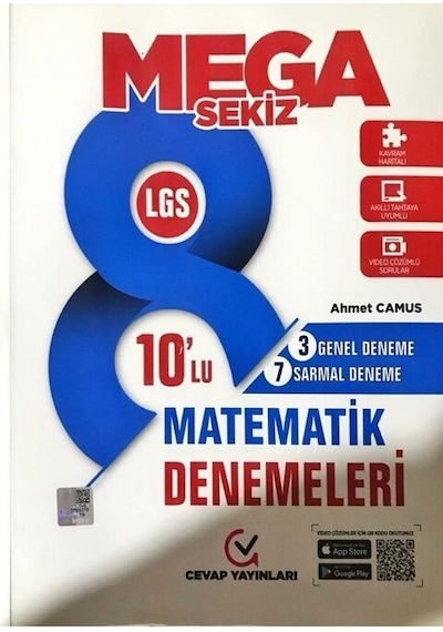 8. Sınıf LGS Matematik Mega Sekiz 10 lu Deneme