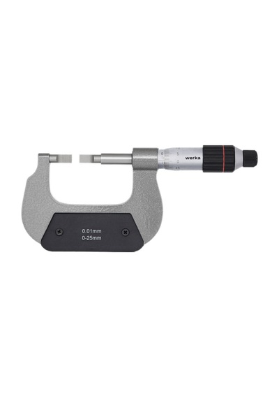 Werka Bıçak Ağızlı Mikrometreler 0-25mm