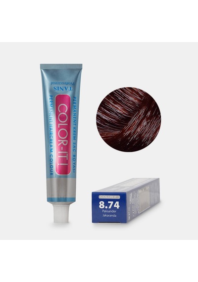 Tanis Professional Kalıcı Saç Boyası Color-ıt 8.74