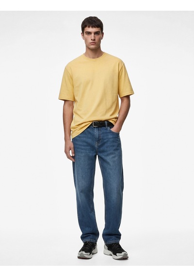 Koton Regular Fit Pamuklu Tapered Jean Pantolon - Joe Jean İndigo Stone 6sam40280nd İndigo - Taş