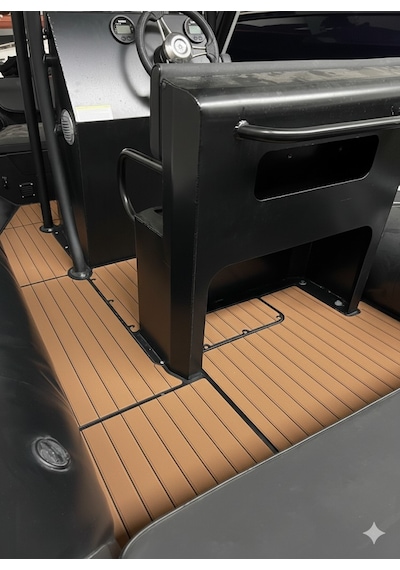 240 X 120 Cm Eva Suni Teak Tik Deck 3m Bantlı Tekne, Yat, Havuz Kenarı Ve Karavan İçin Zemin Kaplaması