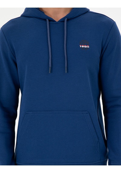 U.s. Polo Assn. Erkek İndigo Sweatshirt 50293454-vr028 Indıgo İndigo