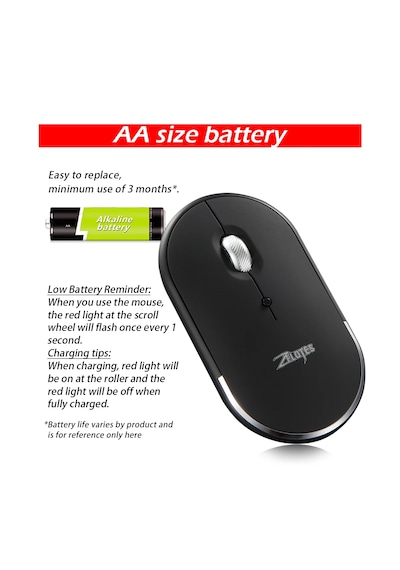 F-11 Üç Modlu Mini Kablosuz Bluetooth 2.4g 2400 Dpı Mouse